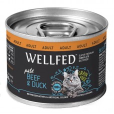Wellfed Adult Outdoor Sterilised Beef & Duck 200g