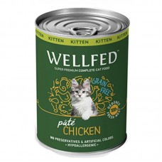 Wellfed Kitten GF Chicken 400gr