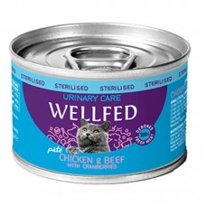 Wellfed Urinary Chicken & Beef with Cranberries 200 gr