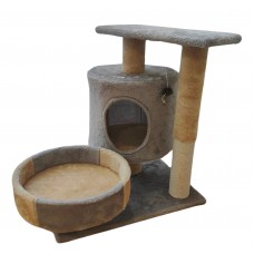 Denik Ονυχοδρόμιο Γκρί Σκούρο - Μπέζ  50X30X53cm