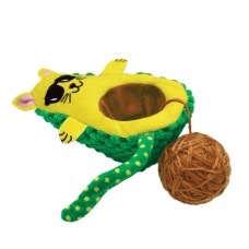 KONG Cat Toys Wrangler Avocato