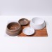 Tarhorn Carrara Marble Pet Bowl 177ml