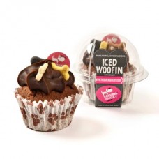 The Barking Bakery Cupcake Vanilla Woofin με επικάλυψη Χαρουπιού 75gr