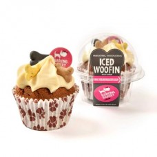 The Barking Bakery Cupcake Vanilla Woofin με επικάλυψη Βανίλια 75gr