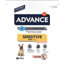 Advance Sensitive Mini με σολομό και ρύζι 800 gr