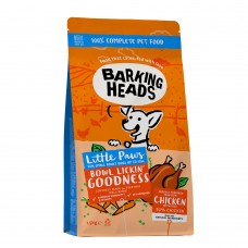 Barking Heads Little Paws Small Bowl Lickin' Goodness Chicken 1.5kg 