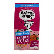 Barking Heads Little Paws -Golden Years Chicken 6kg 