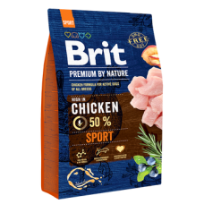 Brit Premium By Nature® Dog Sport για Δραστήριους & Αθλητικούς Σκύλους 3kg