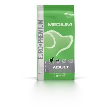 Euro Premium Medium Adult Κοτόπουλο & Ρύζι 12kg