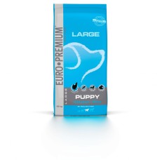 Euro Premium Puppy Large Κοτόπουλο & Ρύζι 15kg