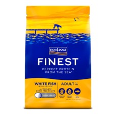 FISH4DOGS Finest Ocean White Fish Adult μεγάλη κροκέτα 1.5kg