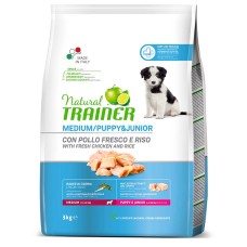 Natural Trainer Dog Medium Puppy Fresh Chicken 3kg