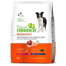 Natural Trainer Dog Medium Adult Prosciutto 3kg