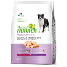 Natural Trainer Dog Medium Maturity Fresh Chicken 3kg