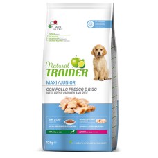 Natural Trainer Dog Maxi Junior Fresh Chicken 12kg