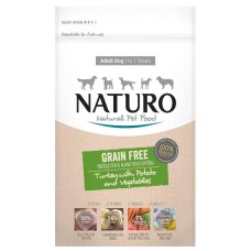 Naturo Adult Dog  Turkey , Potato & Veggies  10kg