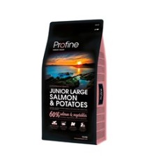 Profine Dog  Junior Σολωμός & Πατάτα Large Breed 12kg 