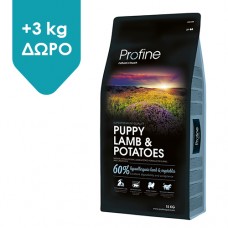 Profine Dog Puppy Αρνί & Πατάτα 12kg +3 kg ΔΩΡΟ