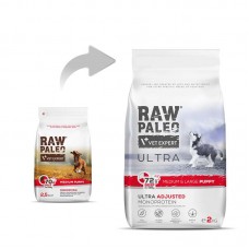 Raw Paleo Ultra Puppy Medium - Large  Beef 2kg