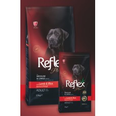 Reflex Plus Medium & Large Adult Lamb 15kg