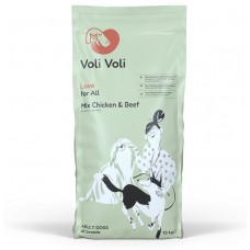 VOLI VOLI Premium Tροφή Σκύλου Mix με Μοσχάρι και Κοτόπουλο 13kg