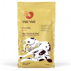 VOLI VOLI Premium Tροφή Σκύλου με Μοσχάρι, Κοτόπουλο, Cranberries και Πατάτα 10kg