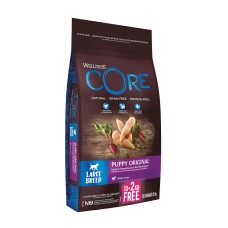 Wellness Core Puppy Large Breed Γαλοπούλα & Κοτόπουλο 10+2kg