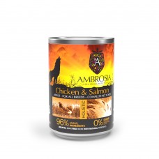 Ambrosia GRAIN FREE Adult Fresh Chicken - Salmon  400gr    