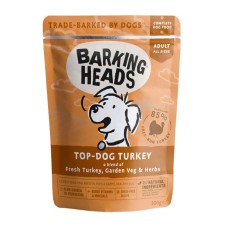 Barking Heads Top Dog Turkey 300gr