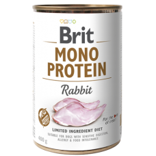 Brit® Dog Cans Monoprotein Κουνέλι 400gr Brit® Dog Cans Monoprotein Κουνέλι 400gr