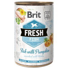 Brit Fresh® Σκύλου Ψάρι με Κολοκύθα 400gr Brit Fresh® Σκύλου Ψάρι με Κολοκύθα 400gr