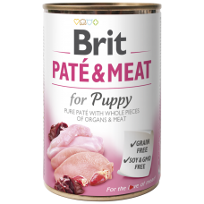 Brit® Dog Cans Pate&Meat Puppy 800gr Brit® Dog Cans Pate&Meat Puppy 800gr