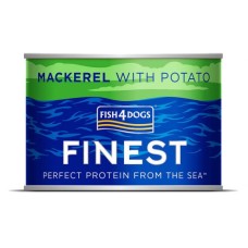 FISH4DOGS Finest Mackerel & Potato Complete 185gr 