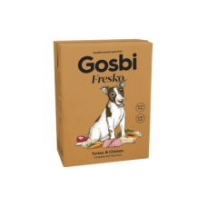 Gosbi Fresko Dog Turkey & Chicken 375gr