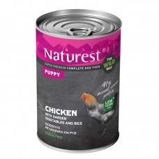 Naturest  Puppy Chicken with Garden Vegetables and Rice 400gr