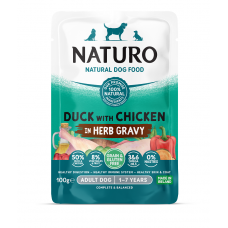  NATURO GF DUCK & CHICKEN in Herb Gravy 100g