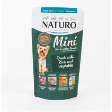 Naturo Adult Mini Dog Duck & Rice with Vegetables  150gr