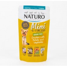 Naturo Adult Mini Dog Chicken  Potato & Vegetables  150gr 