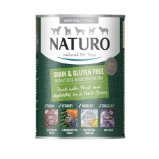 Naturo Grain Free  Duck , Veggies and Fruit  390gr