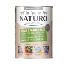 Naturo Grain Free  Turkey, Veggies and Fruit  390gr