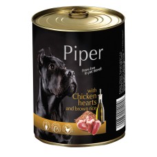 Piper Adult  Καρδιά Κοτόπουλου & Καστανό Ρύζι  800gr