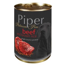 Piper Platinum Adult Βοδινό & Ρύζι 400gr