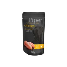 Piper Platinum Adult Κοτόπουλο & Καστανό Ρύζι 150gr