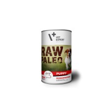 Raw Paleo wet Puppy Beef 400 gr 