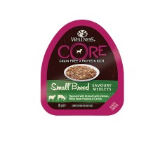 Wellness Core Small Breed Savory Medleys Αρνί, Ελάφι, Λευκή Γλυκοπατάτα & Καρότα 85gr