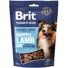 Brit Premium By Nature® Dog Semi-Moist Snacks Happy Αρνί με Ιπποφαές 180gr Brit Premium By Nature® Dog Semi-Moist Snacks Happy Αρνί με Ιπποφαές 180gr
