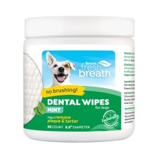 TropiClean Breath and Teeth Dental Wipes 50τμχ