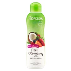 TropiClean Shampoo Deep Cleaning Berry & Coconut 592ml