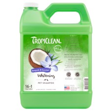 TropiClean Shampoo Whitening - Awapuhi & Coconut 1Gal