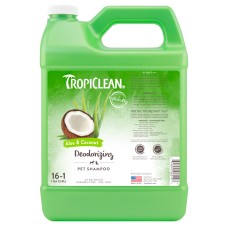 TropiClean Shampoo Deodorizing - Aloe & Coconut 1Gal